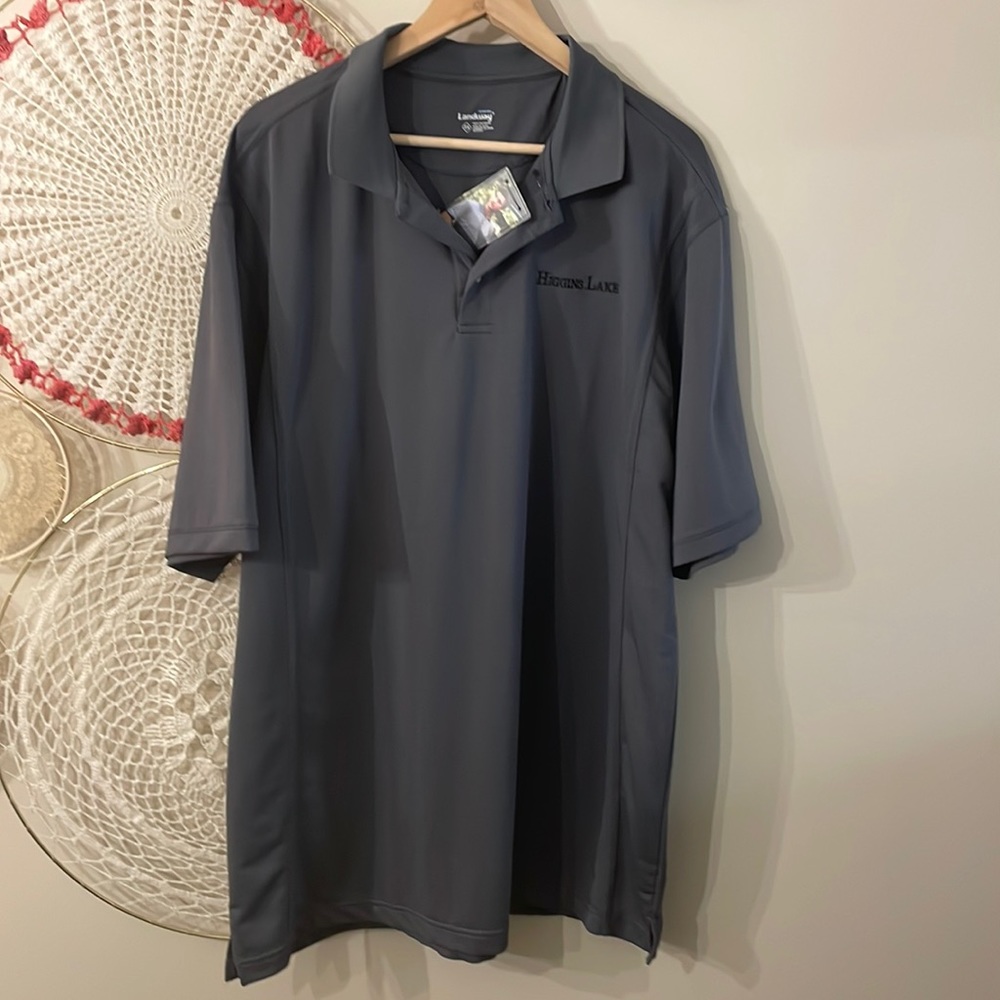Landway golf shirt 2xl grey